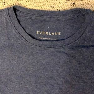 Heather blue Everlane T-shirt